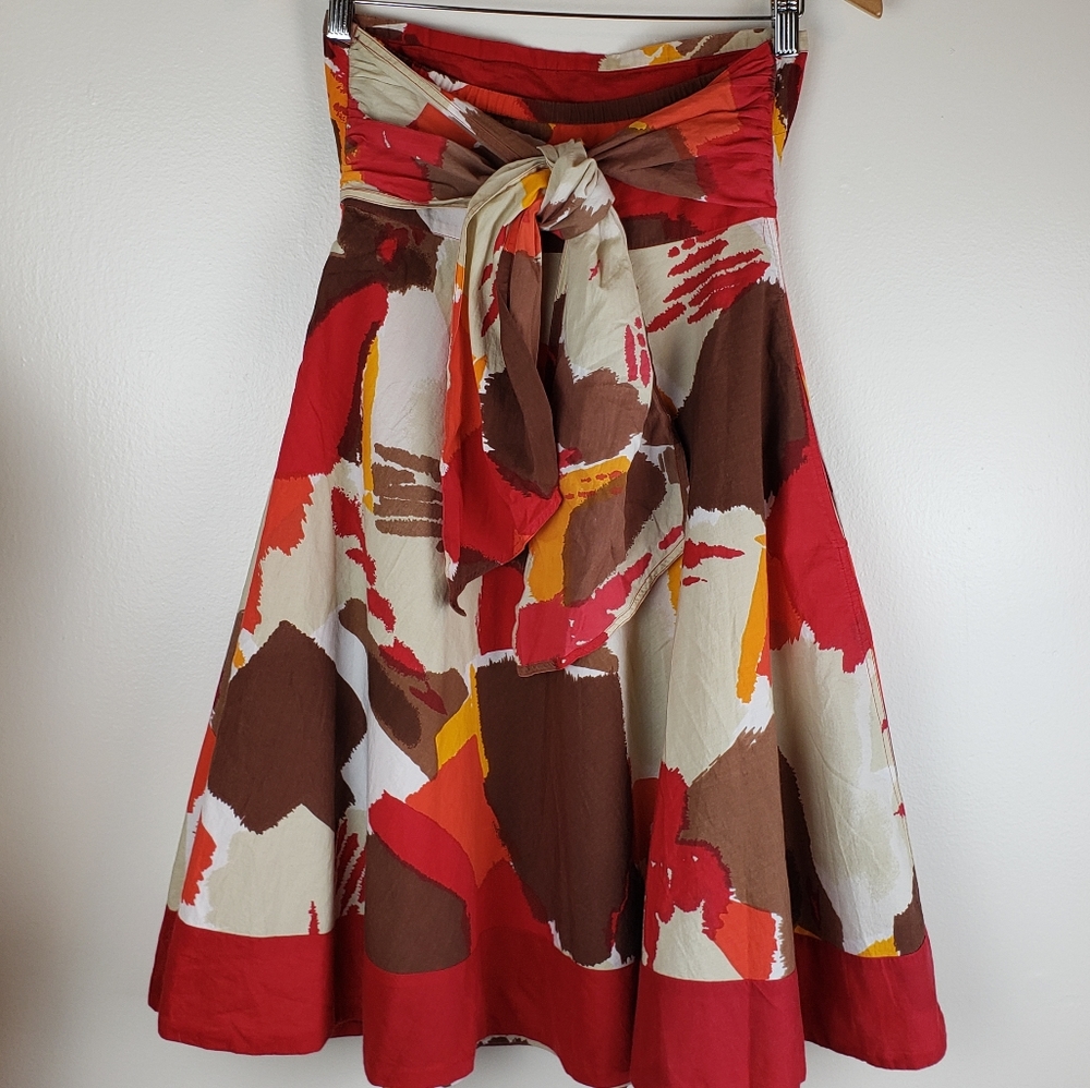 Anthropologie Strapless Sundress